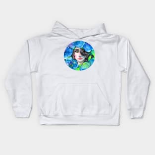 Blue Roses Kids Hoodie